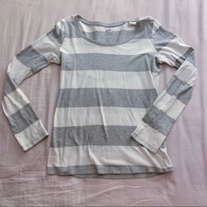 Soffe Striped Crew Neck